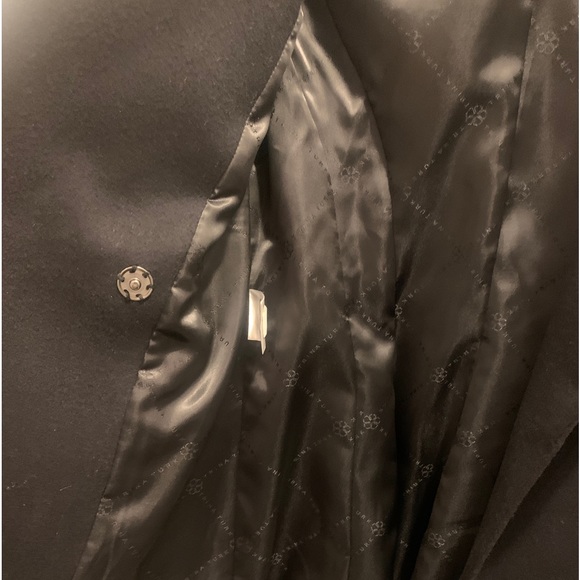 Trina Turk Wool Cashmere blend Princess coat in black size 0 - Picture 5 of 10